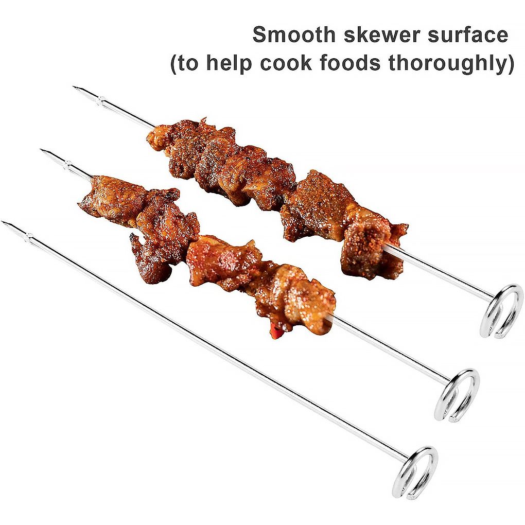 1pc Kitchen Air Fryer Rack Accessories; BBQ Grill Tray Basket Stand; Roasting Meat Food Holder Tool For Household Picnic Camping - Renee Lane Company