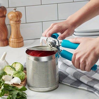 1pc Kitchen Multifunctional Can Opener Modern Minimalist Canning Tool Can Opener Stainless Steel Can Knife Beer Bottle Opener, Outdoor Camping - Renee Lane Company