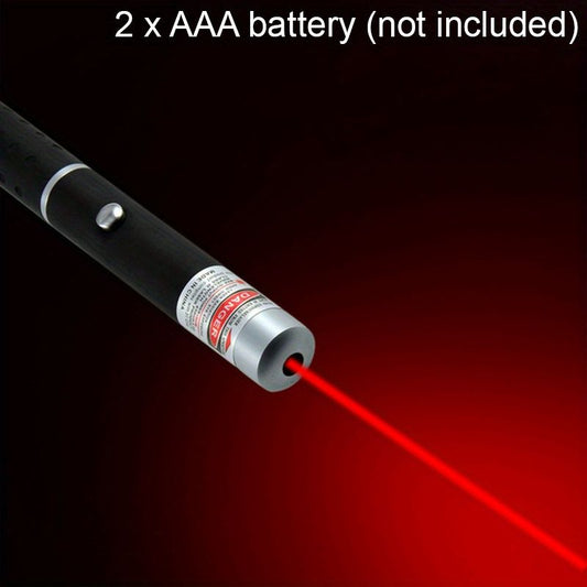 1pc Laser Pointer Laser Pen Laser Flashlight Portable Handheld Flashlight For Cats Dogs Pet Interactive Toys Laser Presentation (Two AAA Battery Not Included) - Renee Lane Company