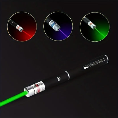 1pc Laser Pointer Laser Pen Laser Flashlight Portable Handheld Flashlight For Cats Dogs Pet Interactive Toys Laser Presentation (Two AAA Battery Not Included) - Renee Lane Company