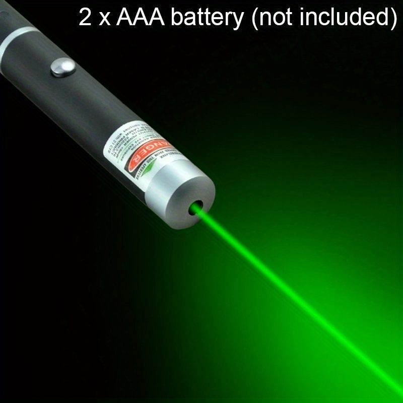 1pc Laser Pointer Laser Pen Laser Flashlight Portable Handheld Flashlight For Cats Dogs Pet Interactive Toys Laser Presentation (Two AAA Battery Not Included) - Renee Lane Company