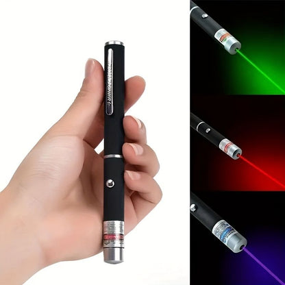 1pc Laser Pointer Laser Pen Laser Flashlight Portable Handheld Flashlight For Cats Dogs Pet Interactive Toys Laser Presentation (Two AAA Battery Not Included) - Renee Lane Company