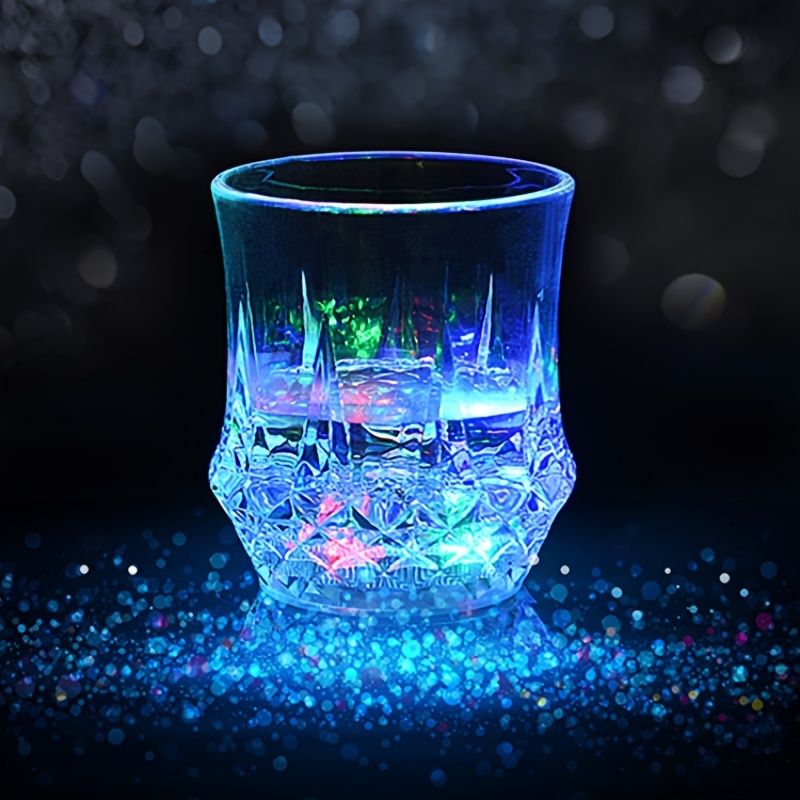 1pc Light Up Cups, Glow In The Dark Party Supplies, Colorful LED Glowing Beer Cup For Party, Birthday, Christmas, Disco - Renee Lane Company