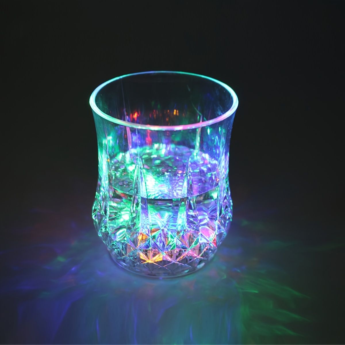 1pc Light Up Cups, Glow In The Dark Party Supplies, Colorful LED Glowing Beer Cup For Party, Birthday, Christmas, Disco - Renee Lane Company