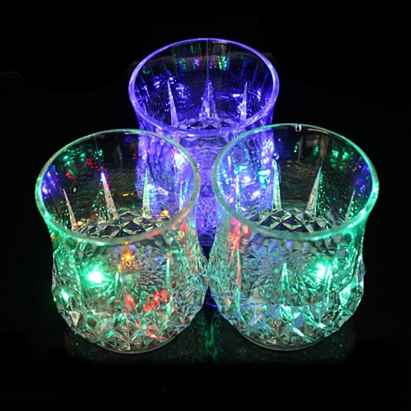 1pc Light Up Cups, Glow In The Dark Party Supplies, Colorful LED Glowing Beer Cup For Party, Birthday, Christmas, Disco - Renee Lane Company