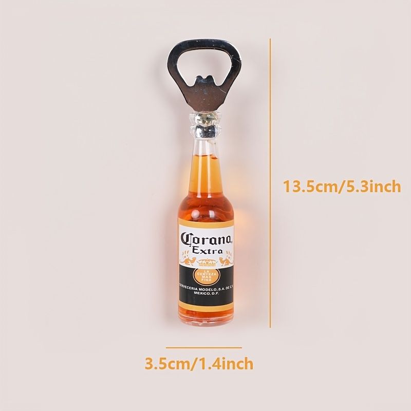 1pc Magnetic Beer Bottle Opener - Perfect Housewarming, Birthday, and Men's Gift - Easy to Use and Stylish - Renee Lane Company