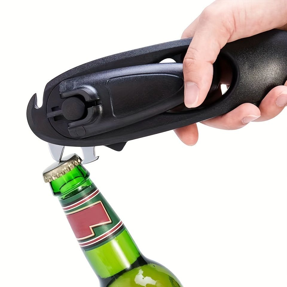 1pc Multi-Function Can Opener for Beer and Mineral Water - Easy and Convenient Kitchen Tool - Renee Lane Company