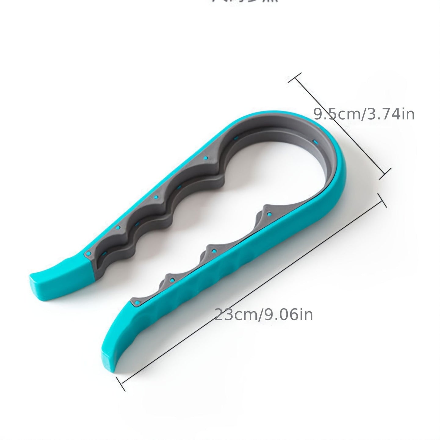 1pc Multifunctional 4-in-1 Jar Opener, Jar Gripper, Lid Opener, Can Opener, Bottle Opener For Arthritic Hands And Weak Hand, Jar Opener For Seniors With Arthritis, 9.06*3.74in/23*9.5cm - Renee Lane Company