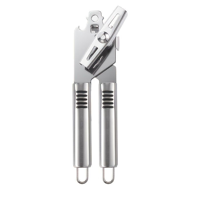 1pc Multifunctional Can Opening, Beer Bottle Opener Kitchen Supplies Simple Manual Can Screwdriver 7.87in*2.16in , Outdoor Camping - Renee Lane Company
