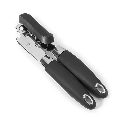 1pc Multifunctional Stainless Steel Can Opener with Rubber and Plastic Handle - Easy to Use and Durable Kitchen Accessory - Renee Lane Company
