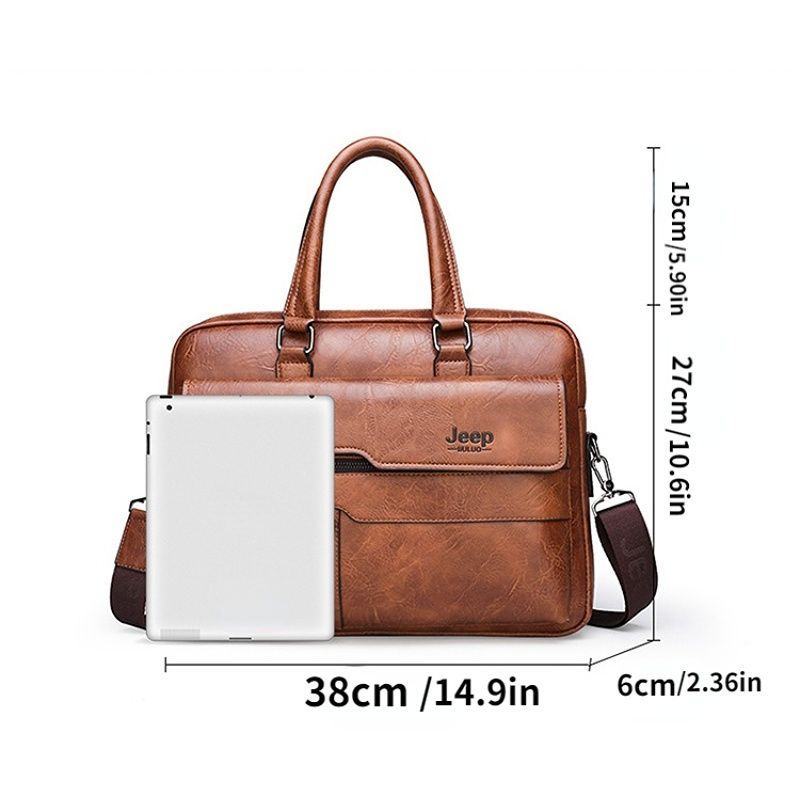 1pc New Fashion Men's One-shoulder Horizontal Travel Handbag - Renee Lane Company