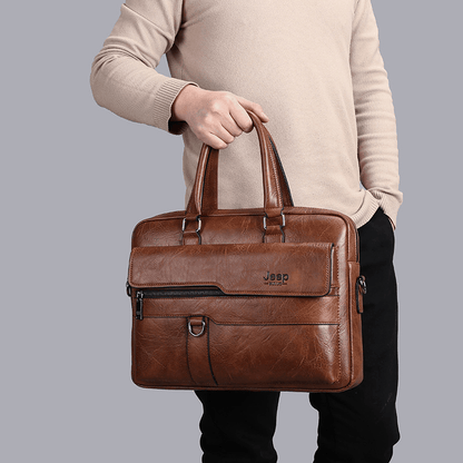 1pc New Fashion Men's One-shoulder Horizontal Travel Handbag - Renee Lane Company