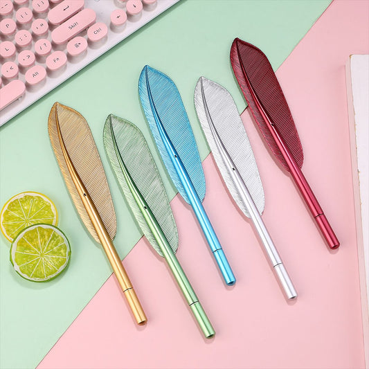 1pc Personalized Feather Gel Pen - Renee Lane Company