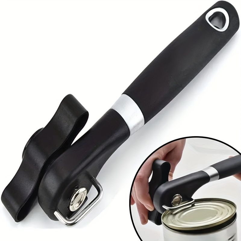 1pc Quick and Easy Stainless Steel Can Opener - Multifunctional Kitchen Gadget for Effortless Opening of Cans - Renee Lane Company