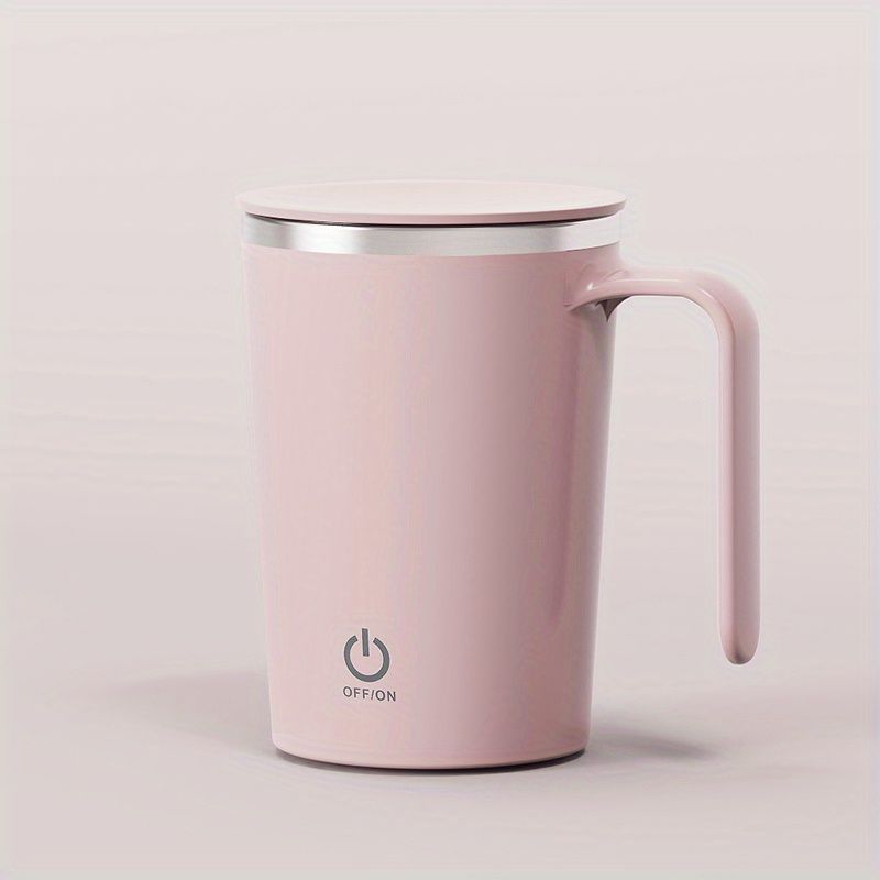 1pc Rechargeable Self-Stirring Mug - Magnetic Stirring Cup for Coffee, Milk, and Cocoa - Perfect for Home, Office, and Travel - Renee Lane Company