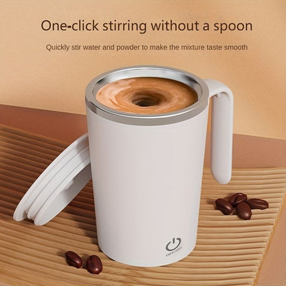 1pc Rechargeable Self-Stirring Mug - Magnetic Stirring Cup for Coffee, Milk, and Cocoa - Perfect for Home, Office, and Travel - Renee Lane Company