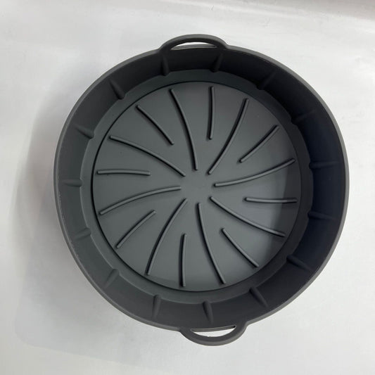1pc Round Air Fryer Silicone Pot Silicone Air Fryer Baking Mat Oven Heat Insulation Mat Kitchen Baking Utensils - Renee Lane Company