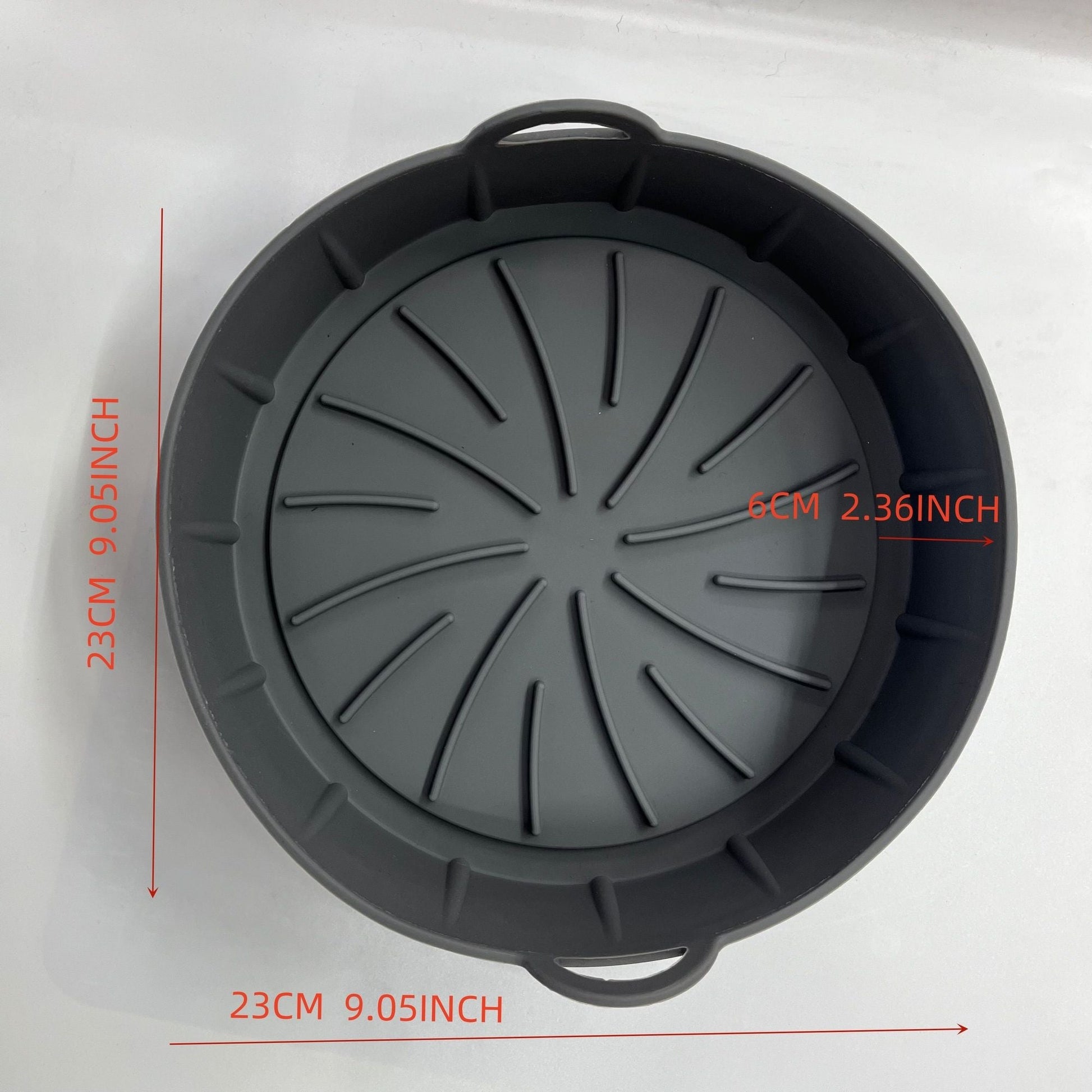 1pc Round Air Fryer Silicone Pot Silicone Air Fryer Baking Mat Oven Heat Insulation Mat Kitchen Baking Utensils - Renee Lane Company