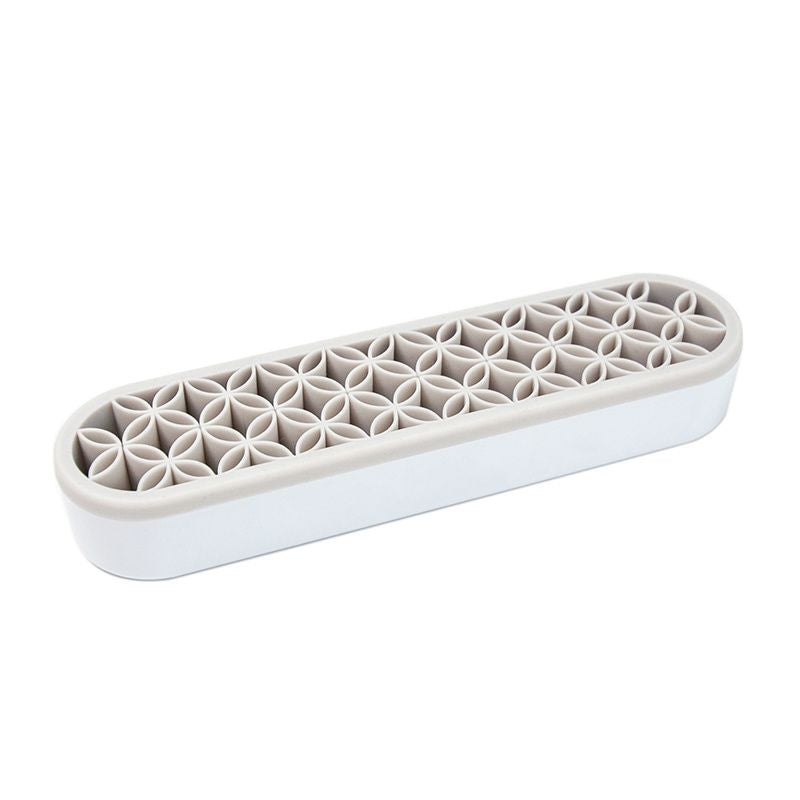 1pc Silicone Makeup Brush Holder, Silicone Makeup Brush Organizer, Multipurpose Nail Brush Organizer Storage For Sewing Craft Tools, Painting Pen Brushes, Nail Clipper - Renee Lane Company