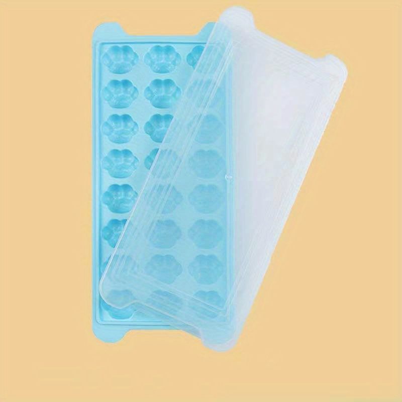1pc Soft Bottom Cat Paw Ice Tray Mold - Homemade Ice Cube Box for Kitchen Refrigerator - Perfect for Making Delicious Ice Cream and Cocktails - Renee Lane Company