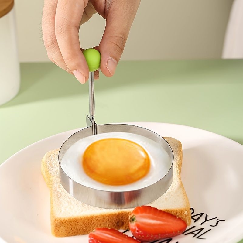 1pc Stainless Steel Fried Egg Pancake Shaper Omelette Mould - Renee Lane Company