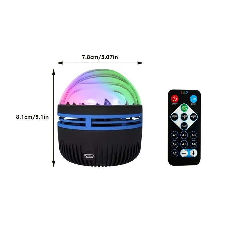 1pc Starry Sky Projector, Nebula Night Light, Star Galaxy Night Light For Bedroom Gaming Room Home Decor - Renee Lane Company