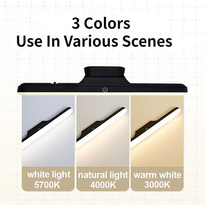 1pc Stick On Wall Lights, LED Magnetic Desk Lamp Dimmable Night Lamp USB Rechargeable For Mirror Office Study Reading Light Bedside Lamp - Renee Lane Company