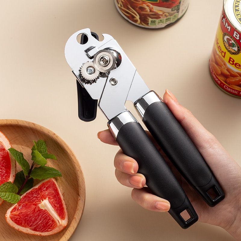 1pc Strong and Multifunctional Stainless Steel Can Opener and Bottle Opener - Perfect for Home Canning and Bottling - Renee Lane Company