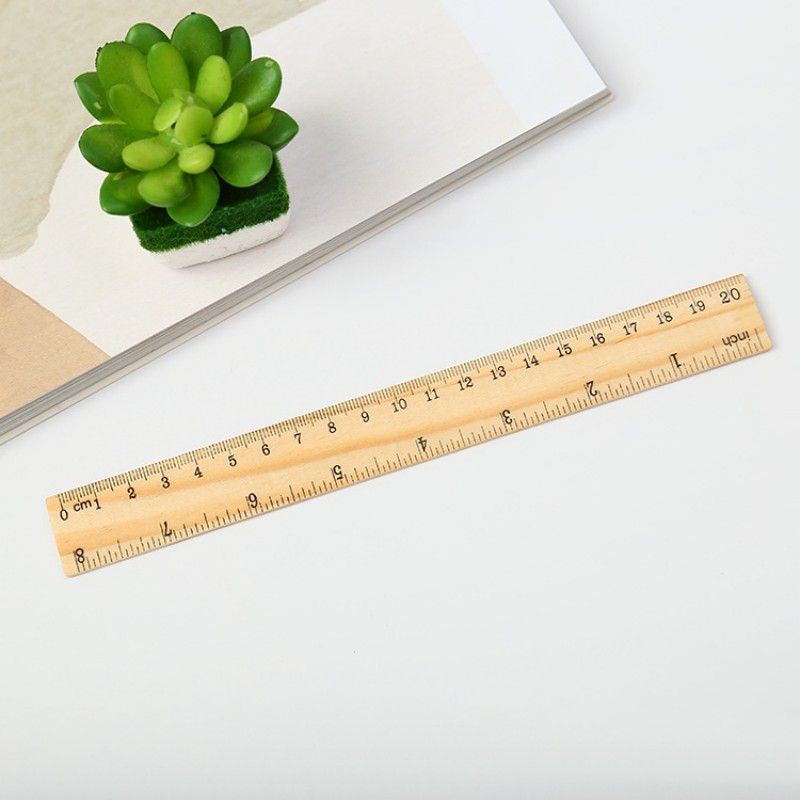1pc Tailor Ruler Stationery Ruler Wooden Measuring Ruler - Renee Lane Company