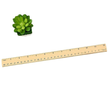 1pc Tailor Ruler Stationery Ruler Wooden Measuring Ruler - Renee Lane Company