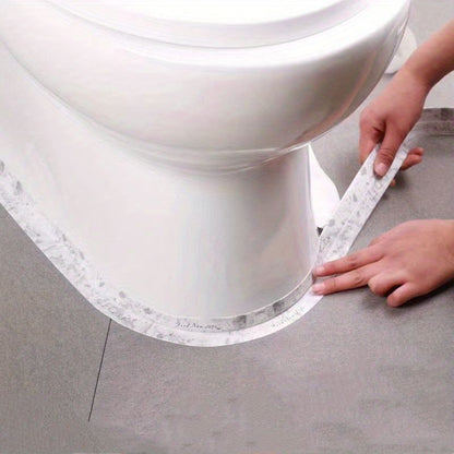 1roll Waterproof Mildew-proof Toilet Caulk Strip, Self-Adhesive Sealing Tape For Kitchen Bathroom, Bathroom Waterproof Tape To Avoid Wet, Kitchen Sink Beautiful Seam Stickers - Renee Lane Company