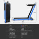 2.25HP 2 in 1 Folding Treadmill with APP Speaker Remote Control - Renee Lane Company