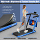 2.25HP 2 in 1 Folding Treadmill with APP Speaker Remote Control - Renee Lane Company