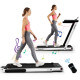2.25HP 2 in 1 Folding Treadmill with APP Speaker Remote Control - Renee Lane Company