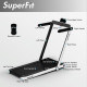2.25HP 2 in 1 Folding Treadmill with APP Speaker Remote Control - Renee Lane Company