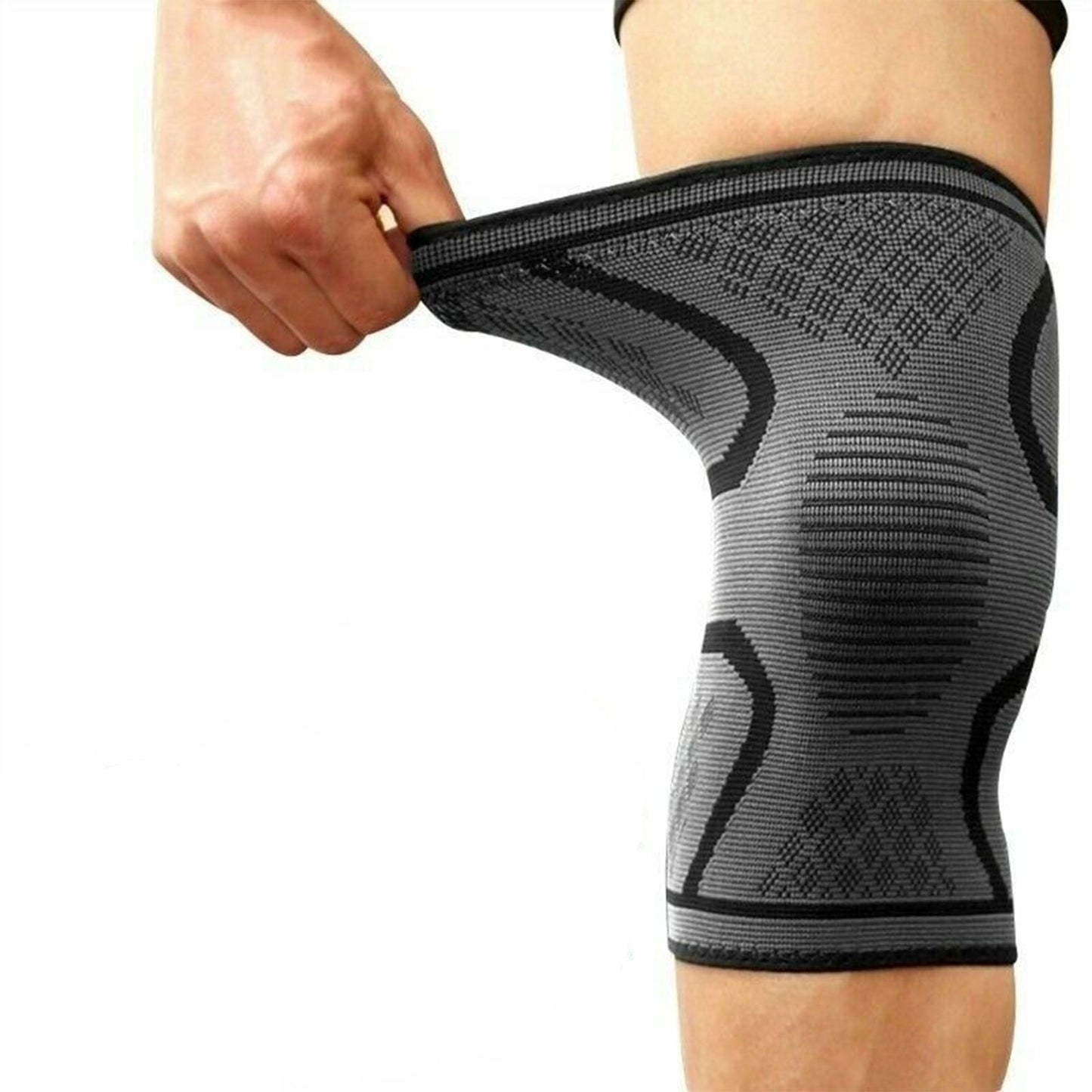 2 Piece(M) Of Sports Men's Compression Knee Brace Knee Pads Fitness Equipment Volleyball Basketball Cycling - Renee Lane Company