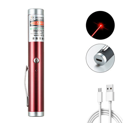 2-in-1 Detachable Mini Green Laser Pointer with Portable Lamp Holder, Visible Focus for Hunting, Teaching, and Presentations - Renee Lane Company