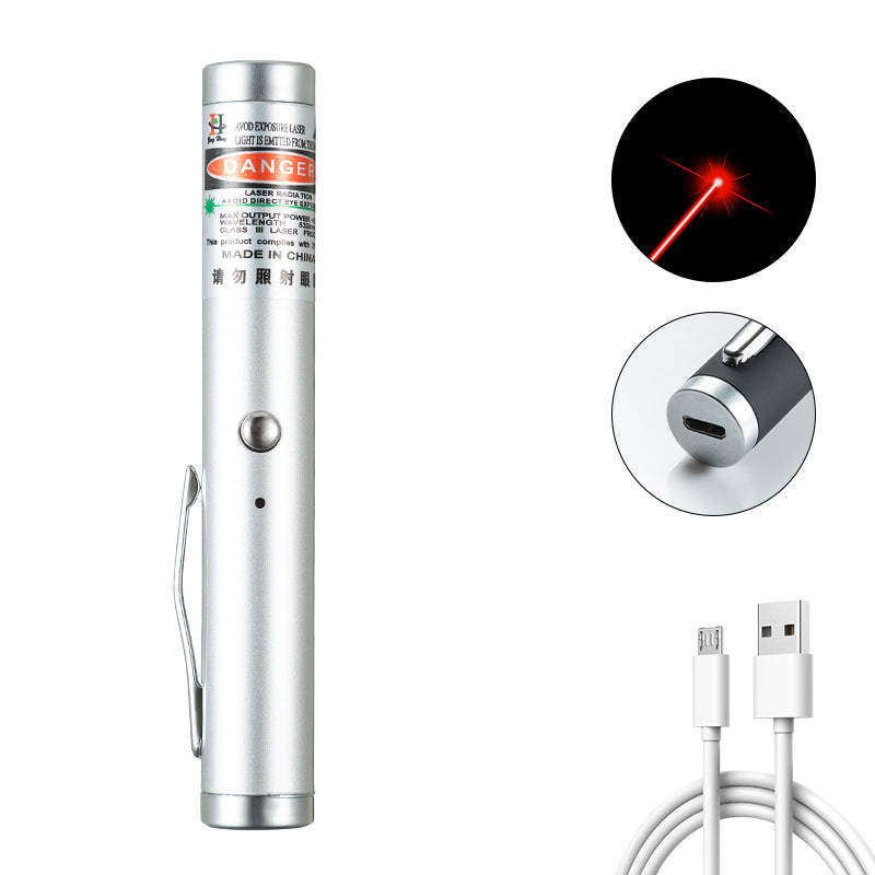 2-in-1 Detachable Mini Green Laser Pointer with Portable Lamp Holder, Visible Focus for Hunting, Teaching, and Presentations - Renee Lane Company