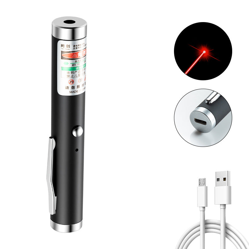 2-in-1 Detachable Mini Green Laser Pointer with Portable Lamp Holder, Visible Focus for Hunting, Teaching, and Presentations - Renee Lane Company