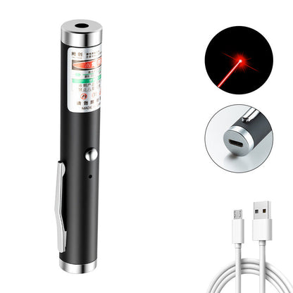 2-in-1 Detachable Mini Green Laser Pointer with Portable Lamp Holder, Visible Focus for Hunting, Teaching, and Presentations - Renee Lane Company