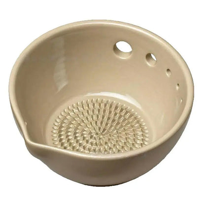 2-in-1 Garlic Grater & Peeler with Drain Hole, Efficient Vegetable Leaf Stripper for Ginger, Onion, Cheese - Renee Lane Company