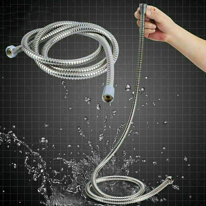 2 m / 3 m / 79" / 118" Shower Water Hose Shower Head Stainless Steel Flexible Replacement Hose - Renee Lane Company