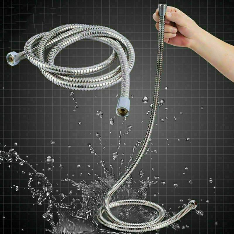 2 m / 3 m / 79" / 118" Shower Water Hose Shower Head Stainless Steel Flexible Replacement Hose - Renee Lane Company