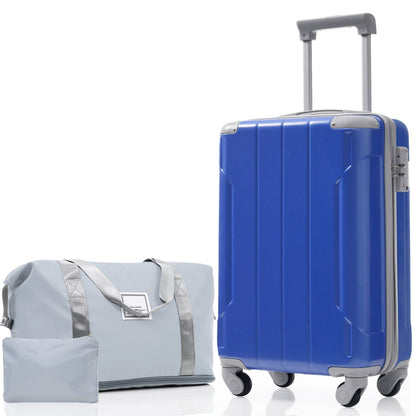 20 Inch Carry On Luggage Set 3 Piece with Spinner Wheels, Lightweight Hardshell ABS Suitcase for Weedend Getaways, Business Travel - Renee Lane Company