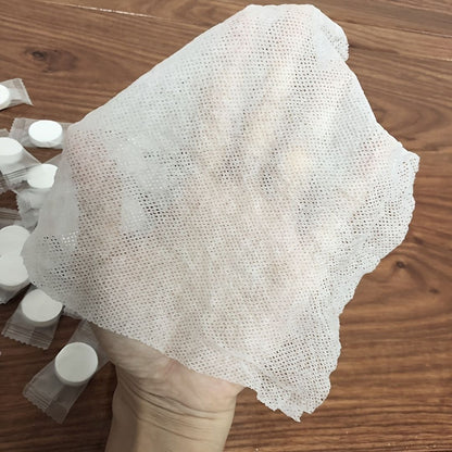 20 Pcs Disposable Face Towels Travel Portable Compressed Towel Standing Outdoor Travel Supplies,Make Up Tools, Washcloth In Compressed Bags - Renee Lane Company
