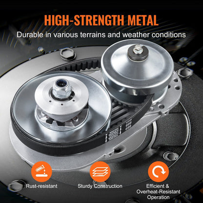 2000 RPM Drive Clutch Durable Clutch with 2-8 HP Engine & Rubber Belt - Renee Lane Company