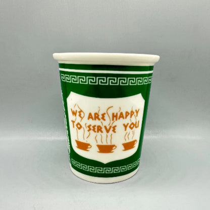 201-300ml Paper Cup Style Ceramic Mug Coffee Mug Gift Mug Household Water Mug Milk Tea Mug Milk Mug - Renee Lane Company