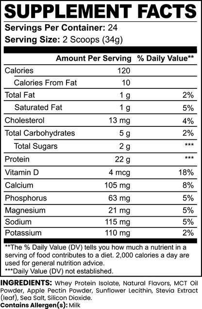 Goiteia Advanced 100% Whey Protein Isolate (Vanilla) 28.40 oz./805g