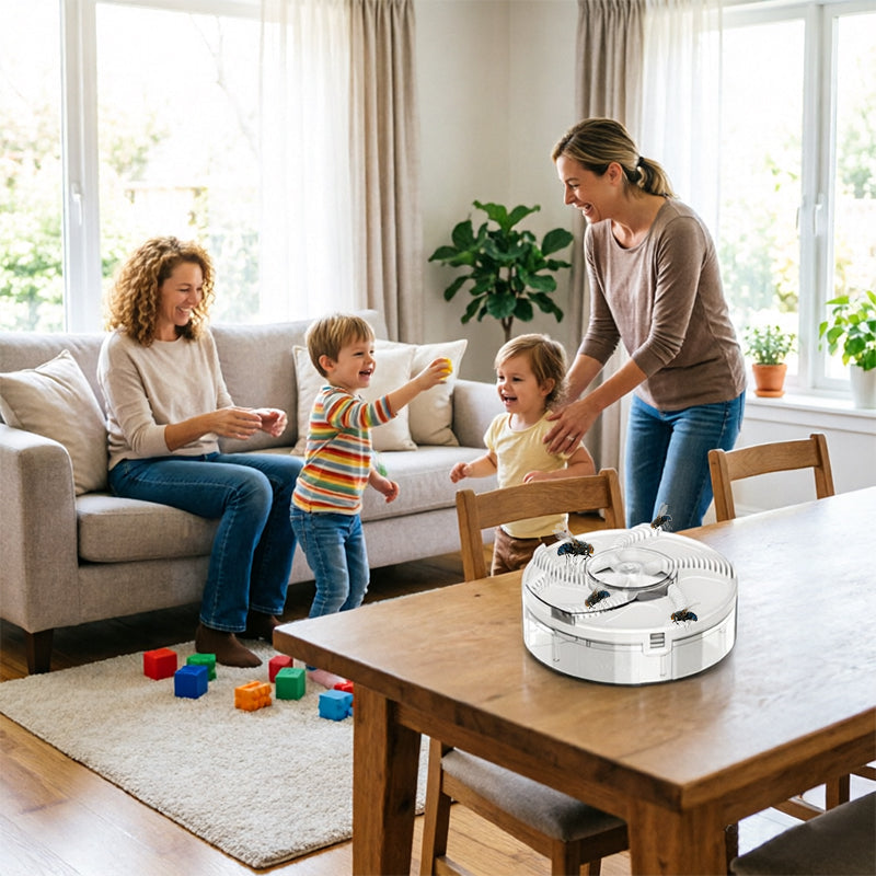 2025 Automatic Fly Trap for Home Kitchen - Removable Insect Pest Catcher - Renee Lane Company