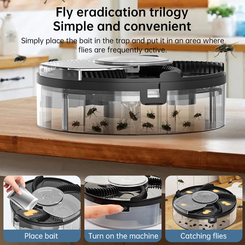 2025 Automatic Fly Trap for Home Kitchen - Removable Insect Pest Catcher - Renee Lane Company